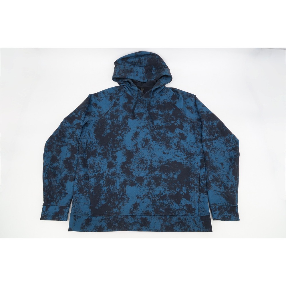 Lululemon City Sweat Pullover Hoodie Mens Large Camouflage Camo Blue Dye LM3CKLS